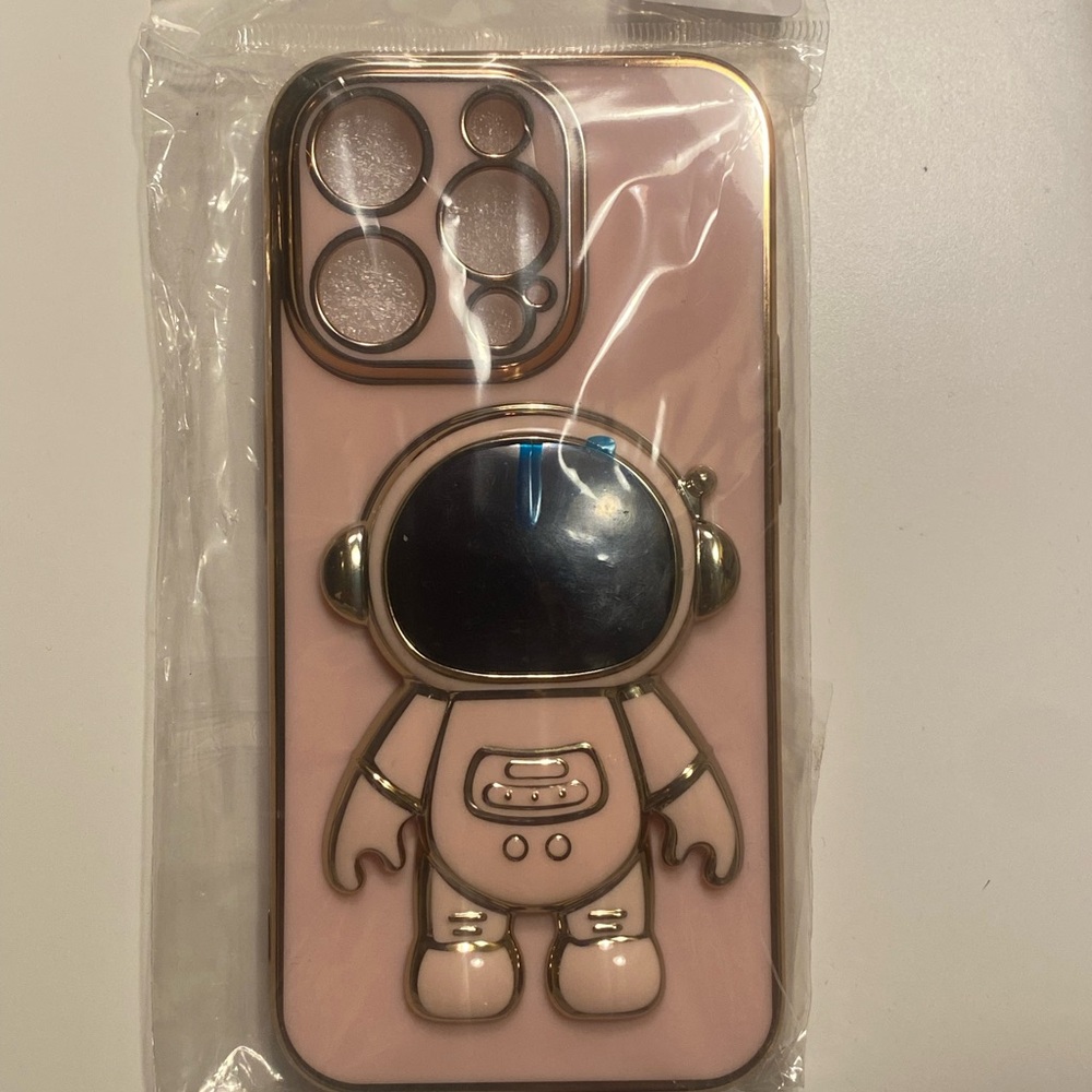 Pink Astronaut Phone Case